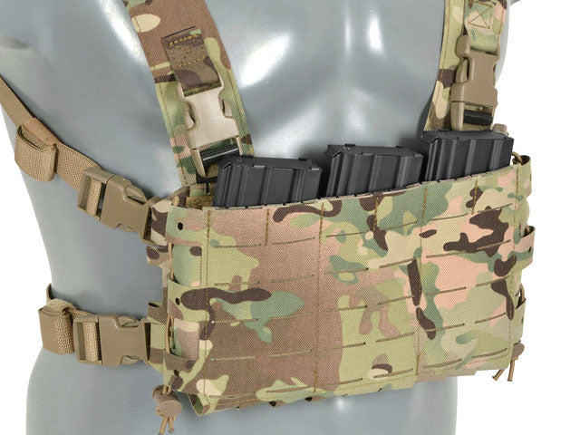Chest Rig COMPACT MOLLE Laser Cut - Multicamo