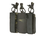 Triple Elastic Pistol Magazine Pouch Laser-cut - MB