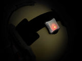 Hjelm Marker Light - Black/Red