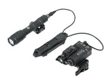 Dobbelt switch til flashlights og lasers
