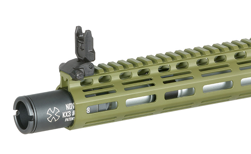 Noveske 13.7" INFIDEL AEG Riffel Eshooter ETU, GEN-2 - Bazooka Grøn