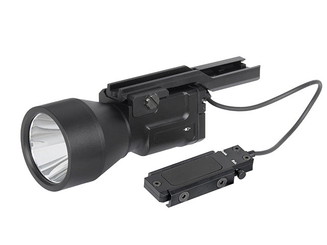 Russisk Taktisk Led Flashlight K-2U - BLACK