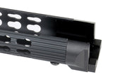 AK long tubular forskæfte - Sort