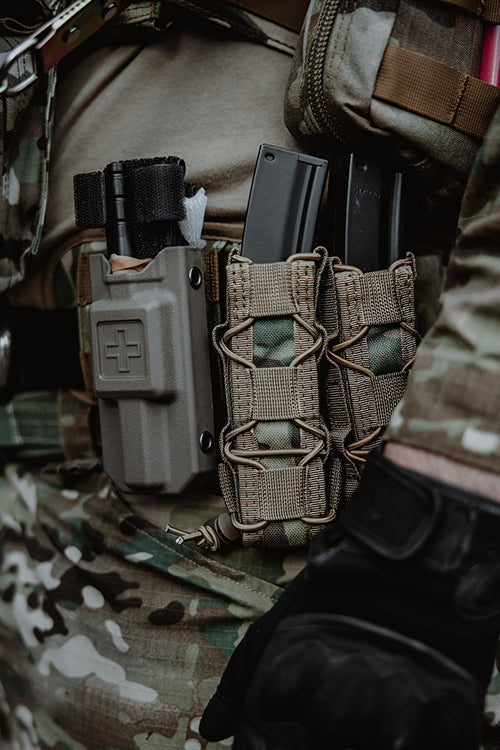 Extended Pistol Pouch - Multicamo