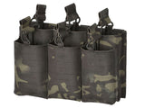 Laser-Cut Panel with 6 AR15/AK Magazine Pouches - MB