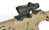 Reflex Sight with Real Fiber Optic - Black