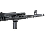 Aluminium russisk front greb til Picatinny skinne - Sort