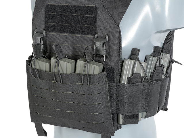 Laser-Cut “Buckle Up" Recon Plate Carrier with AR15/AK Magazine Pouch
