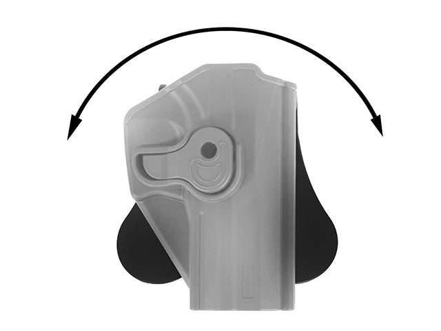 G17/G19/ACP Airsoft Dobbelt magasinlomme Serie - Sort