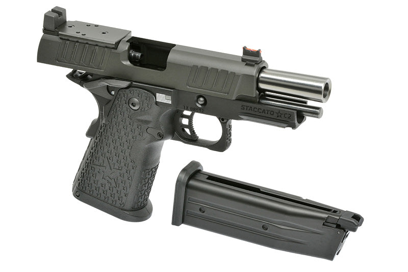 Licenseret STACCATO 2011 C2 pistol replica - Sort