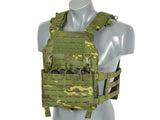 Laser-Cut “Buckle Up" Assault Plate Carrier with AR15/AK Magazine Pouch — MT