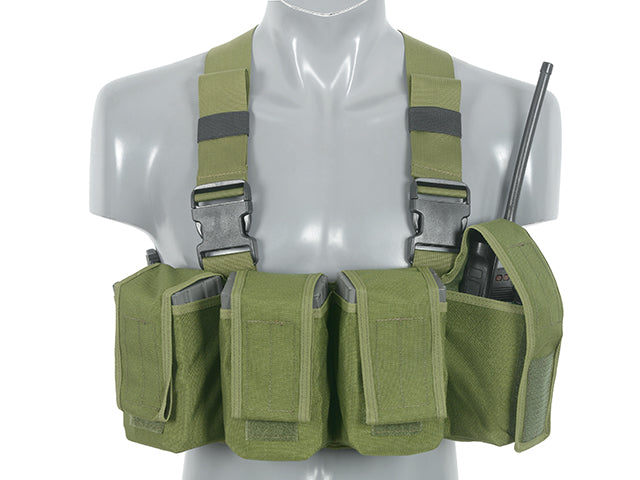 Navy Seal Chest Rig med M16/AK47/M14 Lommer