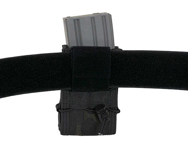 Belt-Mounted Versatile rifle magazine pouch - Multicamo