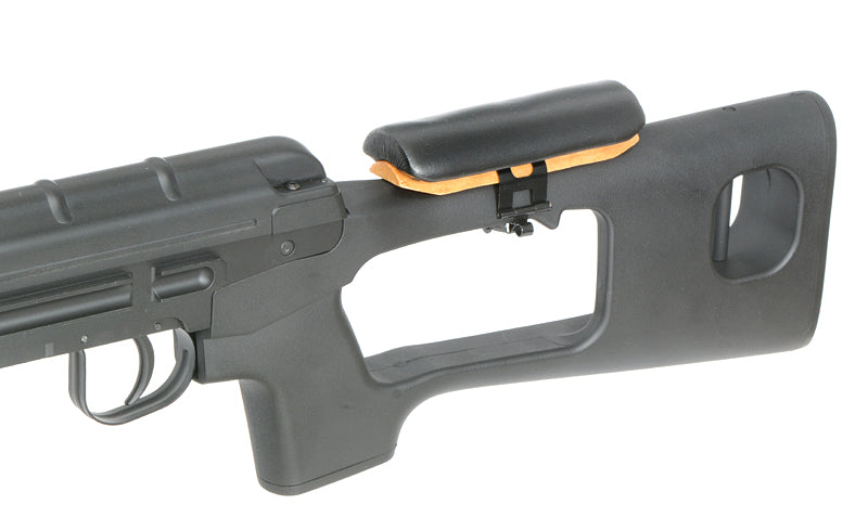 SVD Airsoft Bolt Action Sniper Riffel - Sort