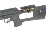 SVD Airsoft Bolt Action Sniper Riffel - Sort