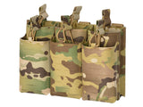 Laser-Cut Panel with 6 AR15/AK Magazine Pouches - Multicamo