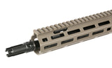 WE13 9,5" M4/AR-15 Knight's Armament Airsoft Riffel, 30 RPS, ETU - TAN