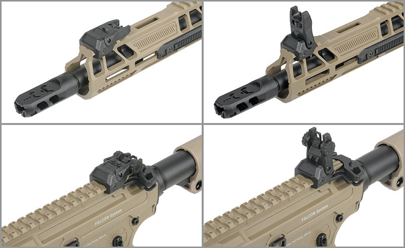 M916G UTR556 Falcon 3.0 ETU Airsoft Rifle - Tan