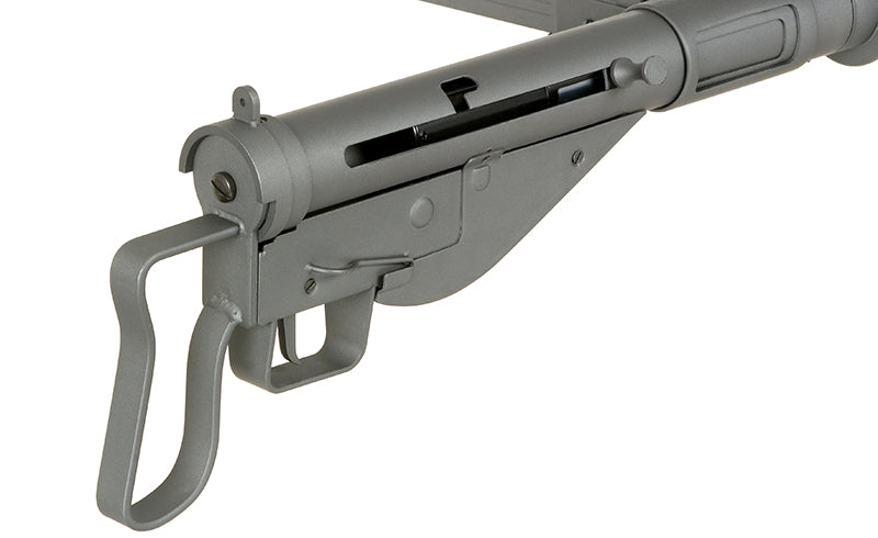 STEN MK2 SOE Commando Greb Full Steel maskinpistol Replica - Grå
