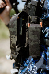 Laser Cut 40 mm hand grenade pouch - Multicamo Black