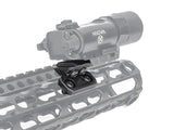 Offset Light/Optic Montage 45 degree - KeyMod - Mlock - Sort