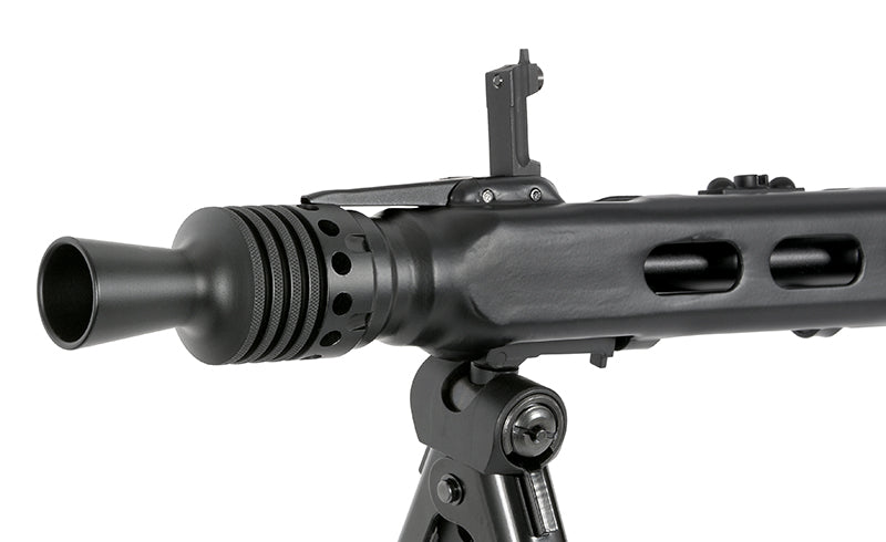 MG42 helmetal AEG maskingevær Replica - ægte træ
