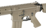 WE13 DSG 9,5" M4/AR-15 Knight's Armament Airsoft Riffel, 50 RPS, ETU - TAN