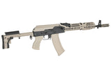 CM.113A AK-74 Taktisk Riffel Replica med Eshooter ETU, GEN-2 - Tan