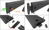 Adjustable fixed kolbe til SR-25/AR-15/M4 - Sort