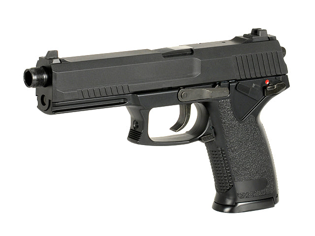 SOCOM pistol replica med lyddæmper (Grøn Gas version)