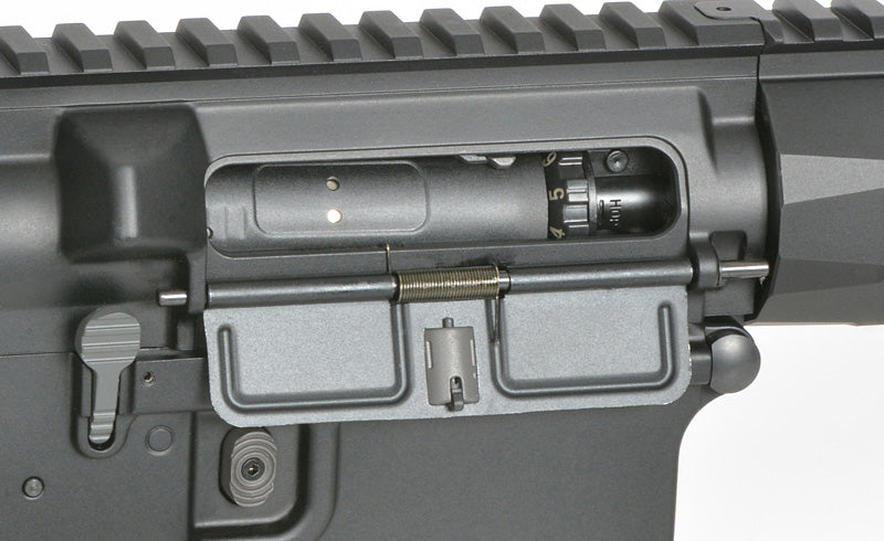WE13 DSG 13" M4/AR-15 Knight's Armament Airsoft Riffel, 50 RPS, ETU - Sort