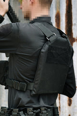 Simple Plate Carrier with Dummy Soft Armor Inserts