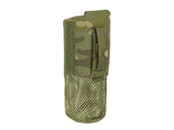 Foldable Bottle Pouch, dual mounting system, Laser Cut - Multicamo Tropic