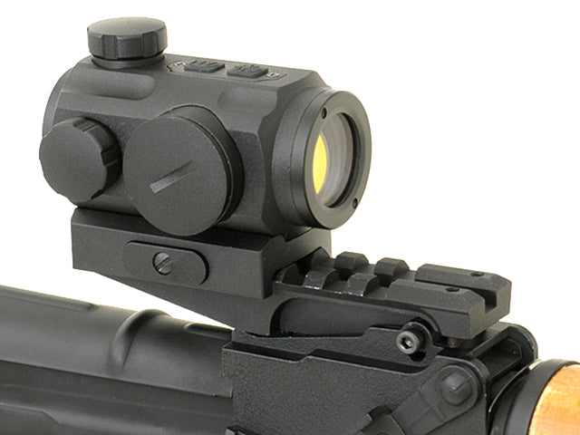 AK Rear Sigte Skinne til Rød dot Optics - Sort