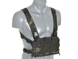 Chest Rig COMPACT - Buckle-up, MOLLE Laser Cut - Multicamo Black