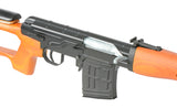 SVD Airsoft Bolt Action Sniper Riffel - ægte træ