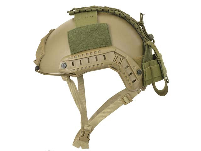 Laser-Cut Helmet Accessory Pouch - Multicamo