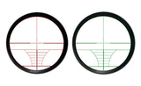 Scope 3-9x50 with high mounting rings