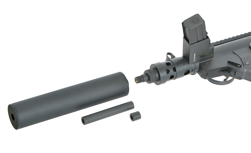MK7 Sterling maskinpistol replica - Sort