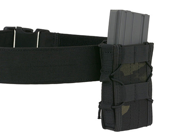 Belt-Mounted Versatile rifle magazine pouch - Multicamo