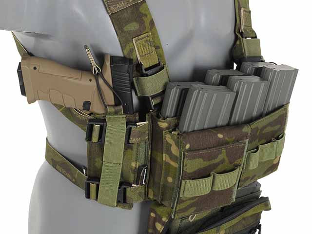 Micro MK3 Chest Rig - Woodland