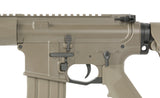 WE13 DSG 9,5" M4/AR-15 Knight's Armament Airsoft Riffel, 50 RPS, ETU - TAN