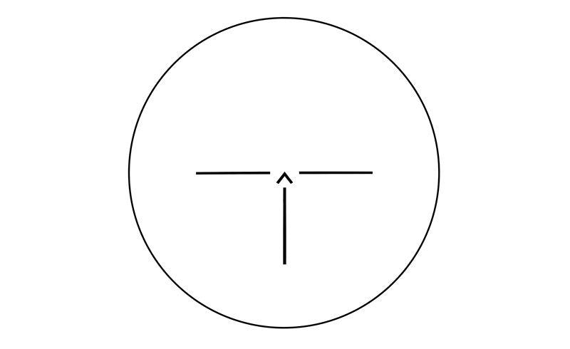 1P76 Optical Sigte med RIS skinnemontage