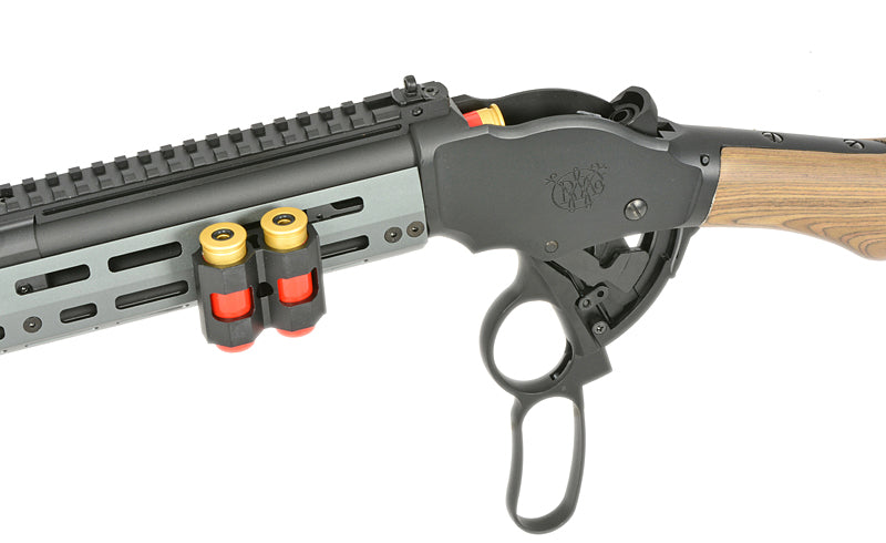 AT8703GY lever-action shotgun replica