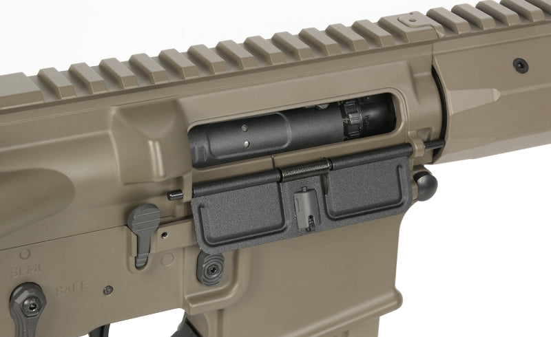 WE13 13" M4/AR-15 Knight's Armament Airsoft Riffel, 30 RPS, ETU - Tan
