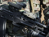 AK Rear Sigte Skinne til Rød dot Optics - Sort