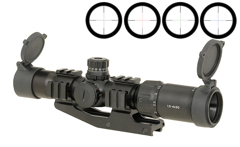 Scope 1.5-4x30 with Cantilever Mount
