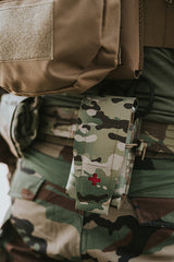 Laser Cut Medical Panel Insert for AR Magazine Pouch - Multicamo