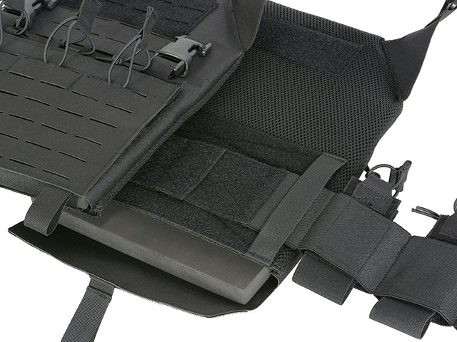 Laser-Cut “Buckle Up" Recon Plate Carrier with AR15/AK Magazine Pouch — Multicamo