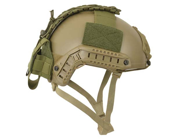 Laser-Cut Helmet Accessory Pouch - Multicamo